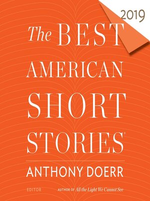cover image of The Best American Short Stories 2019